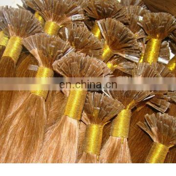 remy prebonded keratin flat-tip gule hair extension blonde color distributor opportunities