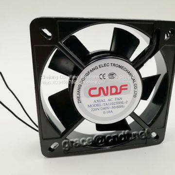 CNDF ac industrial ventilation fans 110x110x25mm 110/120VAC cooling fan TA11025HSL-1