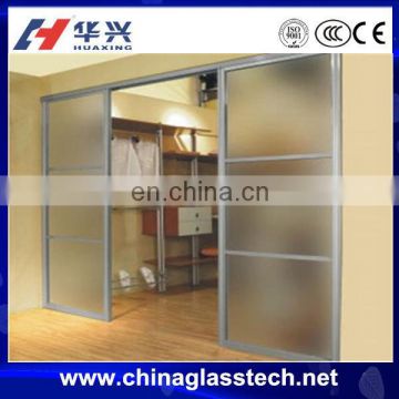 CE&ISO9001 sound insulation certificated soundproof insulated glass terraces sliding door