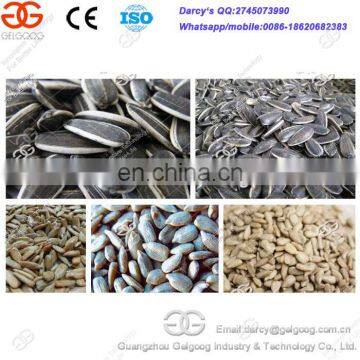 Best Selling Sunflower Seed Separating Melon Seed Husking Hemp Seed Hulling Machine photo-7