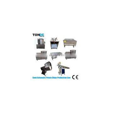 Fresh Potato Chips French Fries Making Machine Price Potato Flakes Production Line