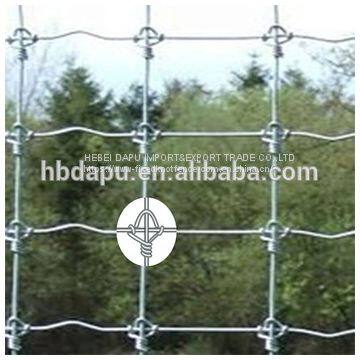 Fixed Knot Galvanized Farm Woven Wire Mesh Fencing