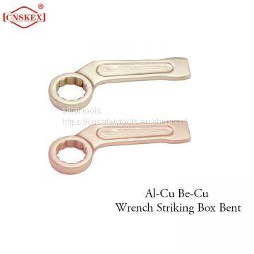 Wrench Striking Box Bent non sparking Aluminum bronze  24mm