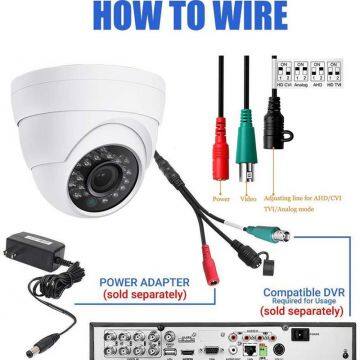 Surveillance 2MP Sony Chipest 4 in 1 Security IR Dome CCTV Camera photo-2