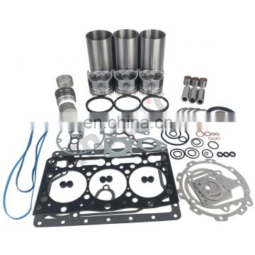 For Kubota d1105 engine rebuild kit KX41 KX36-2 KX41-2 EXCAVATOR 16261-21050 16060-21110