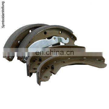 Non-asbestos S886-2175 auto brake shoe 4800A022 set for CITROEN DODGE