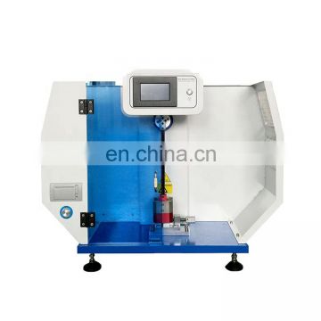 Cantilever beam impact testing machine, digital izod impact testing machinery for plastic