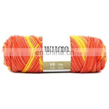 New Fashion Soft Feeling Crochet Yarn Acrylic Polyester Cotton Blended Knitting Yarn photo-5