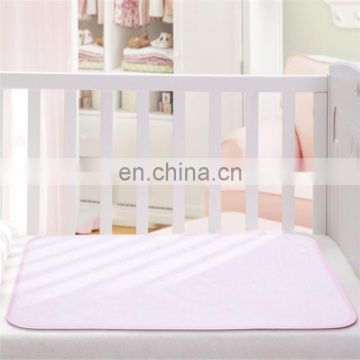 Waterproof Crib Bamboo Jacquard Fiber Elastic Fitted Sheet