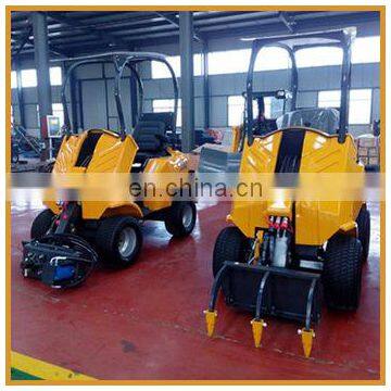 Multi Purpose Farm Mini Tractor Backhoe Front End Loader for Sale photo-6