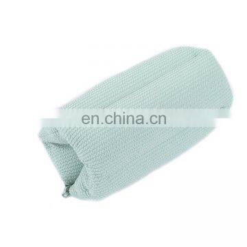 New Design Home Decor Green Four Folded Multi Function Polystyrene Car Seat Cushions Travel Pillow With Zipper photo-4