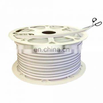 2835 SMD 220V Warm White Flexible Neon LED Strip Double Side Neon Tube Light photo-2