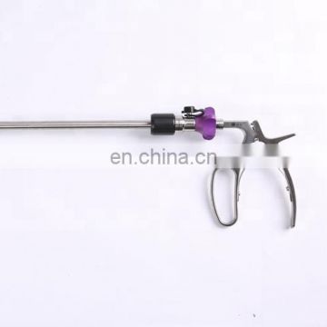 Laparoscopic surgical polymer ligature ligating clip applicator