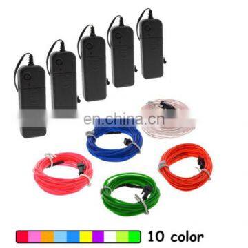 Waterproof Color Changing EL Wire Light for Car Decoration Dancing Ball