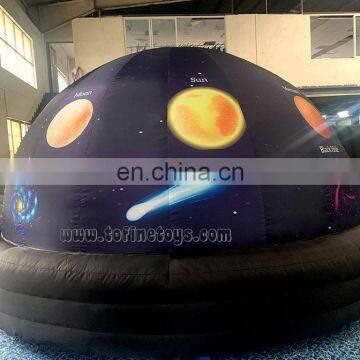 Inflatable Planetarium Tent Inflatable Mobile Domes with Full Printing