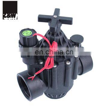 DN50 solenoid valve 2 inch for irrigation flow control plastic nylon reinforced grass fiber 200P ac 24v