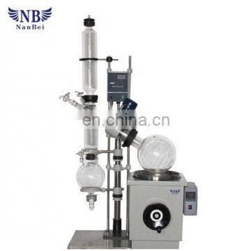 Heating 20l rotary evaporator with vacuum pump and chiller from china factory