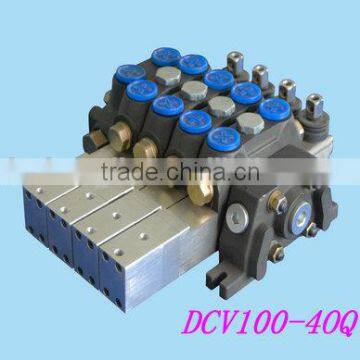 100LPM pneumatic control hydraulic valves producer / handle control valve