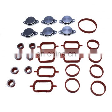 Intake Manifold Gasket Set & Swirl Flaps 6X32MM For BMW 3er 11612246945