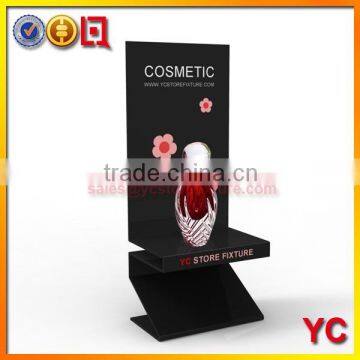 Acrylic cosmetic display stand