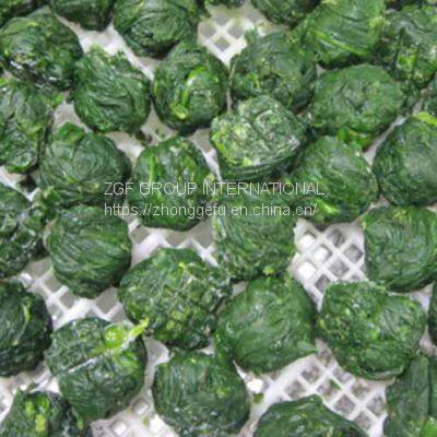 IQF Frozen spinach ball