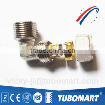 Tubomart bestsale male female tube fitting for gas pipe fitting elbow for pe gas pipes