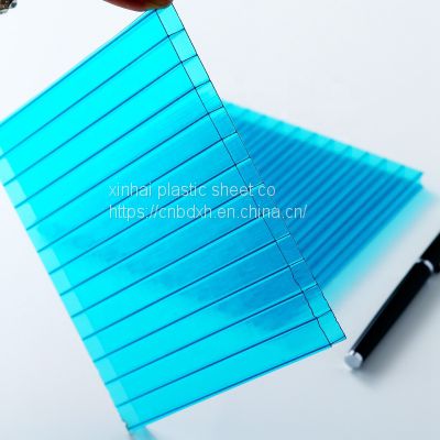 10 years warranty twin wall polycarbonate hollow sheets