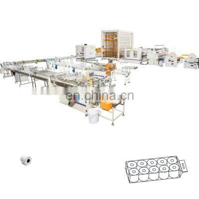 High speed full automatic toilet paper production line