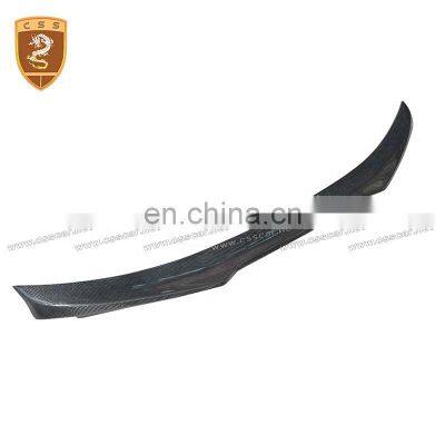 Car Modified Parts Carbon Fiber Rear Trunk Spoiler Wing For Mustang