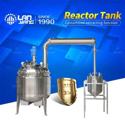 Liquid Distillation Extraction Tank, Stainless Steel Distillation Equipment, Concentration Extraction Distillation Still