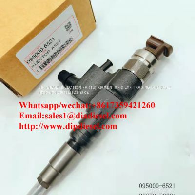 Diesel Fuel Denso Common Rail Injector 095000-6521 for sale