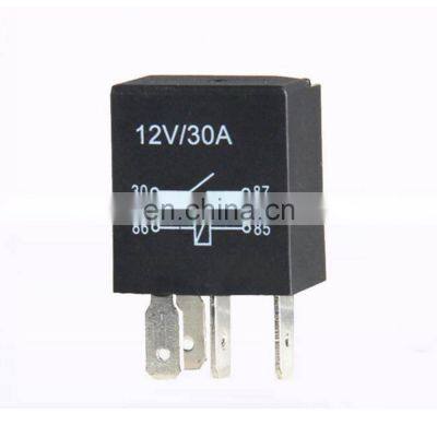 12VDC 30A Violet Car Relay 640W 10-55Hz Waterproof Air Conditioning High Beam Near Light Relay HV6-1H-DC12V 4 Pins/5 Pins