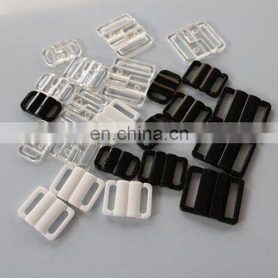 Adjustable eye tape golden plastic bra hook bikini clasps