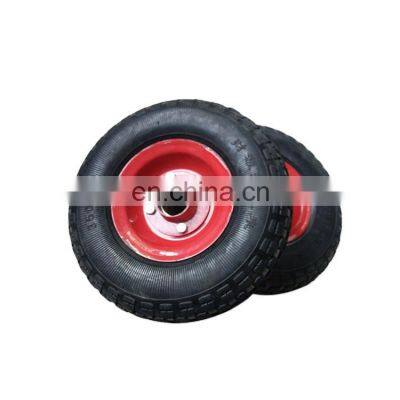 Solid rubber wheel for beach cart hand trolley garden trailer