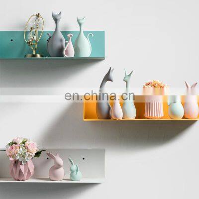 Nordic Insta-wind Ceramic Animal Sets a TV Cabinet Porch European-style Creative Home Decoration Wedding Gift