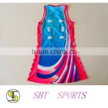 Jiangsu Digital Print Uniform Latest Netball Dress Latest Netball Dress