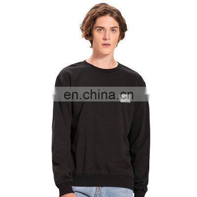 CrewNeck Dropped Shoulders sleeve Oversize Plain Sweatshirt For Men