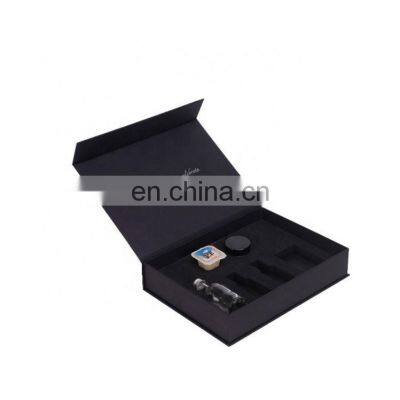 High-end Black Custom Square Paper Box With Eva