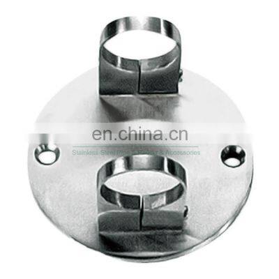 Exterior Ss Inox Handrail Side Mounted Handrail Fittings Balustrade  Side Mount Base Bracket