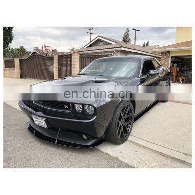 ChangZhou HongHang Manufacture Auto Spare Parts Front Lips, Front Bumper Lip Splitter For Dodge Challenger SXT SRT 2012-2019