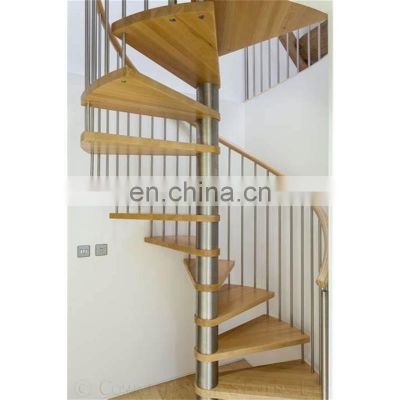 Top Sale Building Core Mild Steel Iron Spiral Stairs