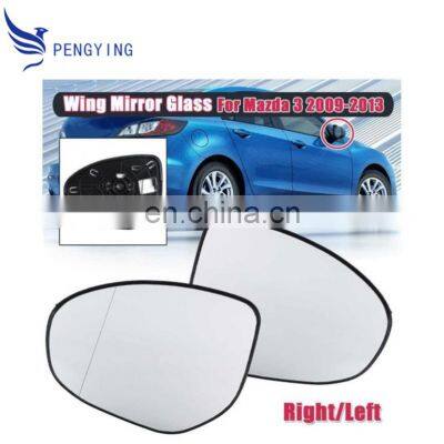 AUTO CAR WIDE ANGLE HEATING  WING MIRROR GLASS FOR Mazda2/Mazda3/Mazda6