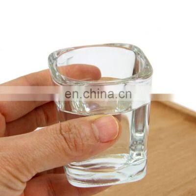 High Quality Transparent Clear Shot Glass Jar