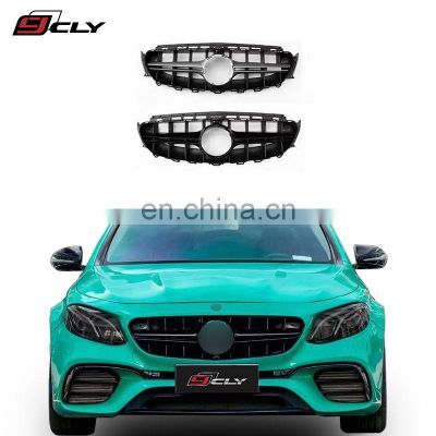 CLY Car Grille For 2016 2017 2018 2019 2020 Benz W213 E63s AMG Grill Auto Grilles