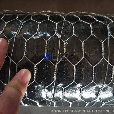 Galvanized Hexagonal Metal Wire Mesh for Chickens Rabbits and Other Poultry Farming Fencing
