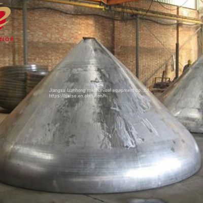 Aluminium plate Conical end Applied to Tank end ID1800mm*25mm