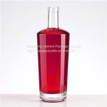 750ml Oval Shape Glass Vodka Bottle        750ml Glass Liquor Bottles Wholesale    Glass Liquor Bottle Manufacturer