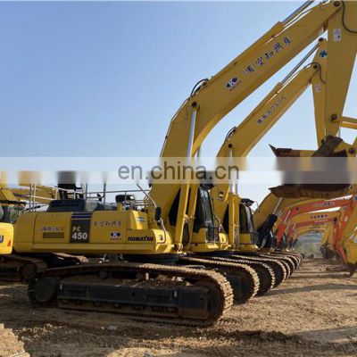 Used komatsu pc450 big size excavator , Original komatsu 45ton digger , Komatsu pc300 pc350 pc400 crawler excavator