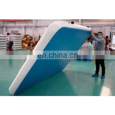 Надувная водная плавающая платформа, воздушный дорожный коврик photo-3