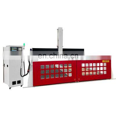 3000*4000mm Split Table 3 Aais 4 Axis CNC Foam Wood MDF Engraving Cutting Router Machine